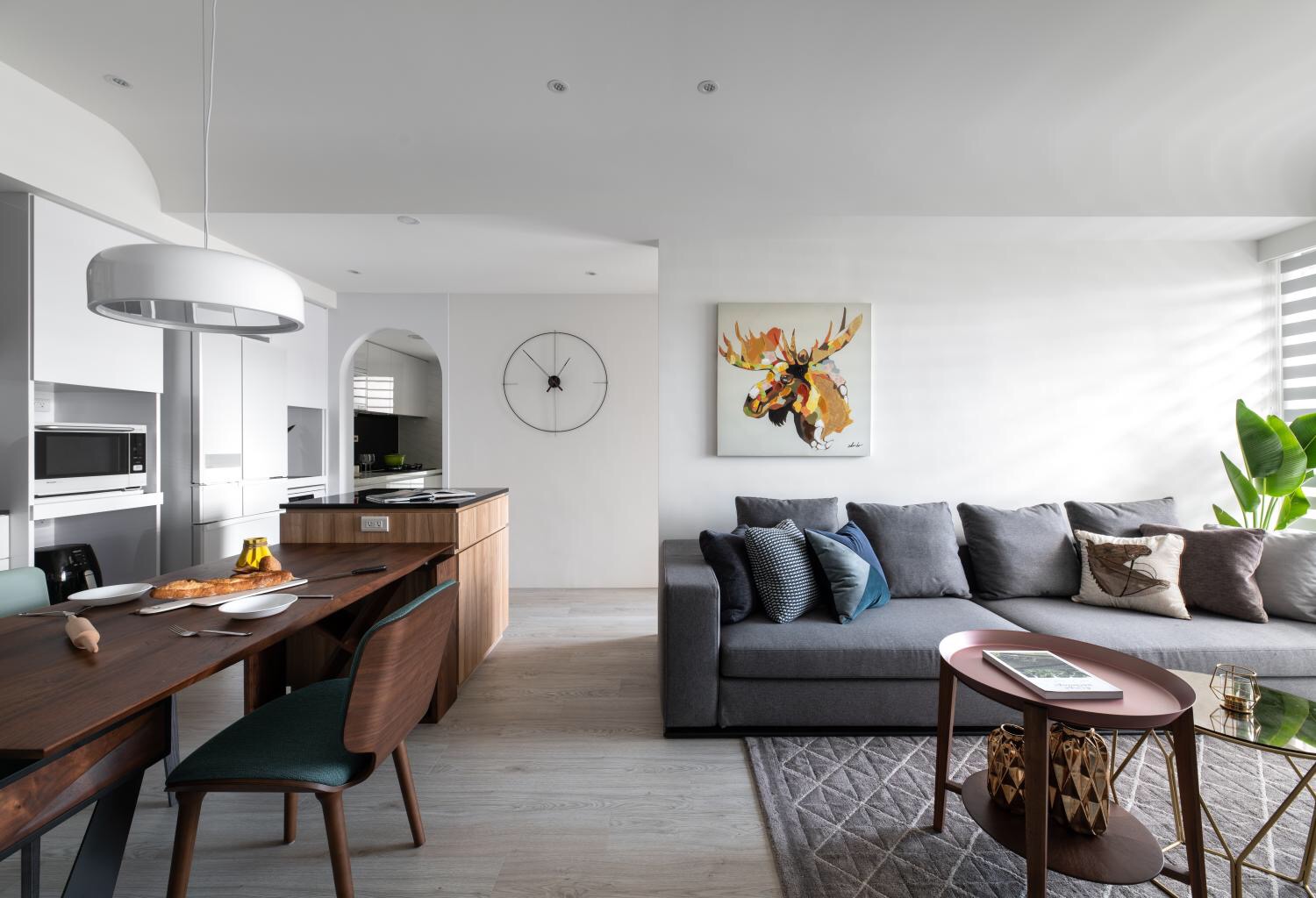 南京北歐風(fēng)格小清新住宅, 簡約時尚裝修很耐看