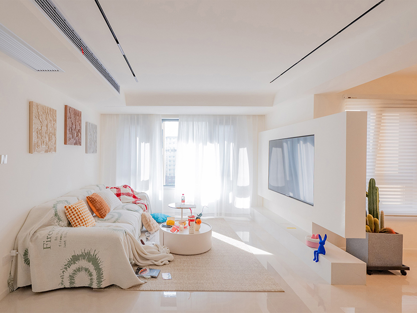 奶fufu客廳大公開，甜度滿分裝修秘籍