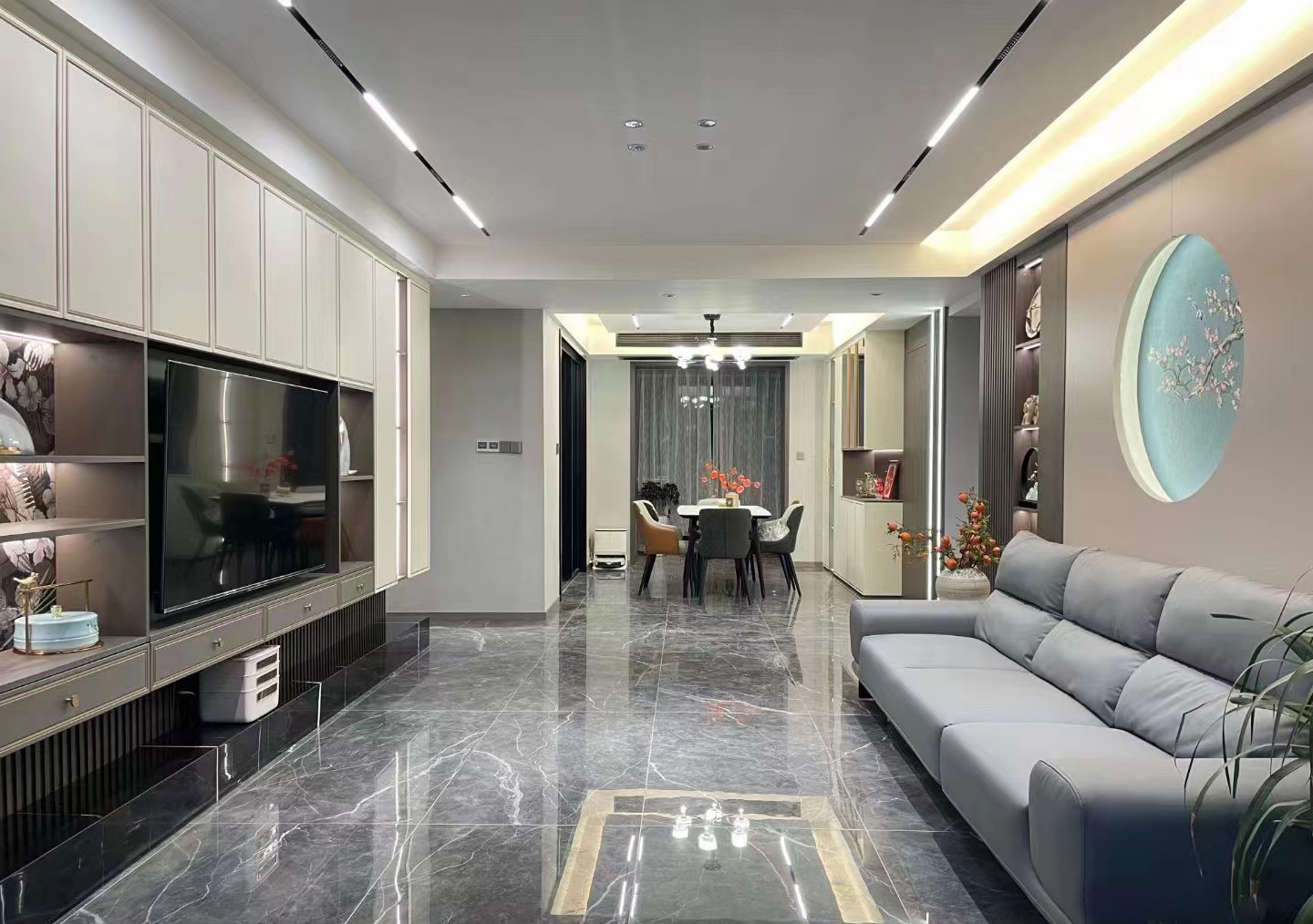 120平米現(xiàn)代輕奢精裝實景，完美的新家!