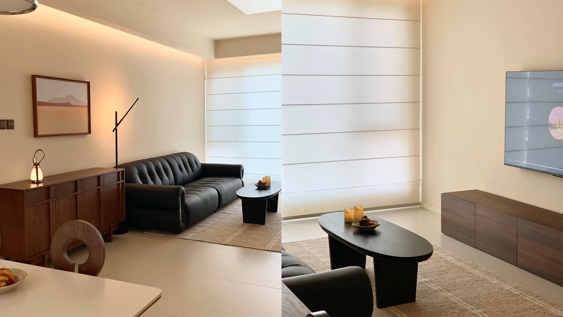 奶油風(fēng)設(shè)計(jì)，米白淺色與木質(zhì)元素營(yíng)造溫馨家