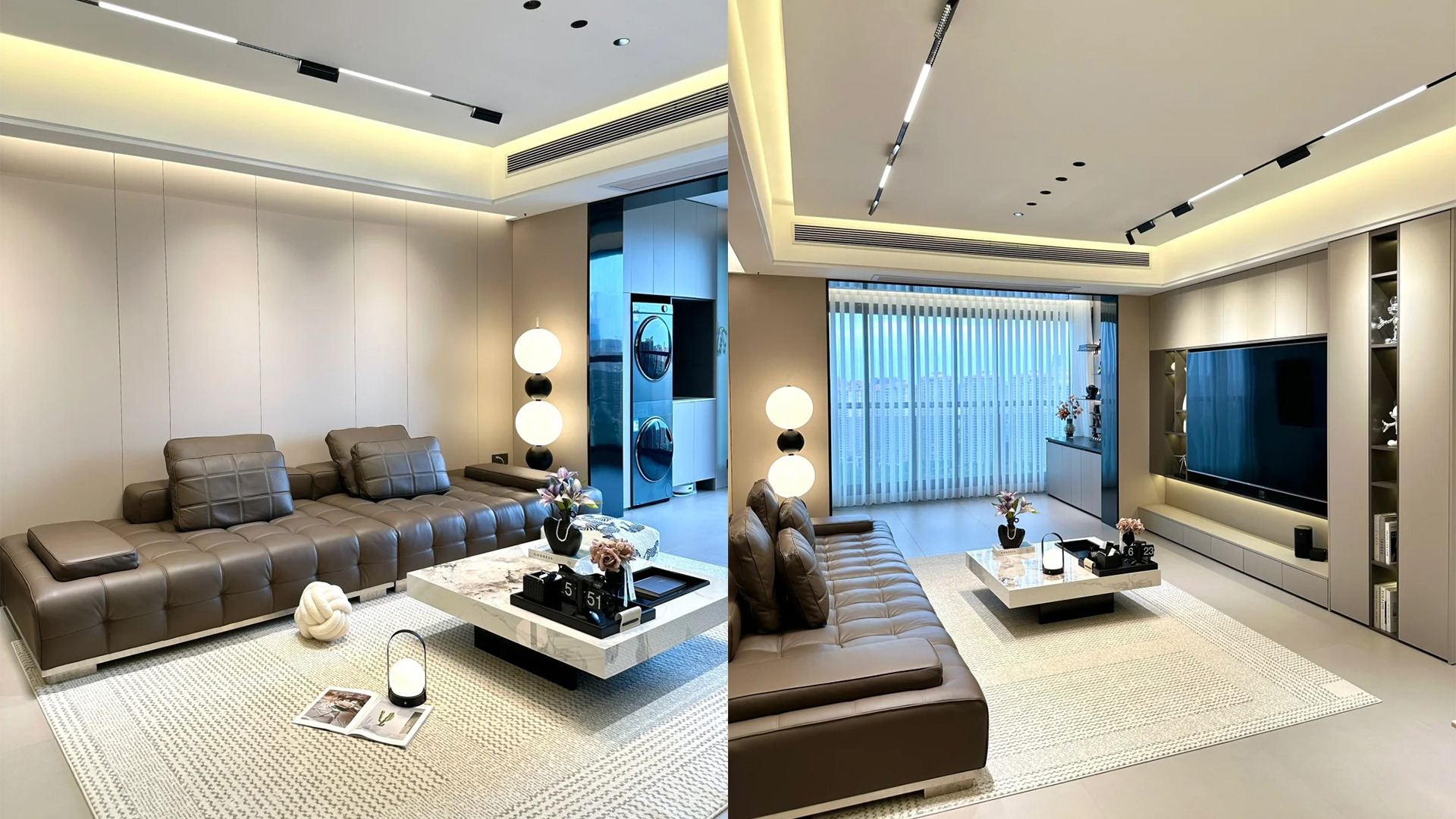 現(xiàn)代簡(jiǎn)約風(fēng)裝修 簡(jiǎn)潔線條與中性色調(diào)構(gòu)筑舒適空間