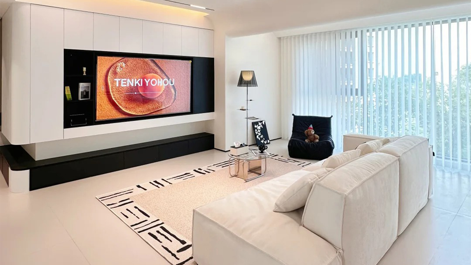 理想黑白極簡(jiǎn)風(fēng)小家現(xiàn)代簡(jiǎn)約寧?kù)o治愈空間美學(xué)